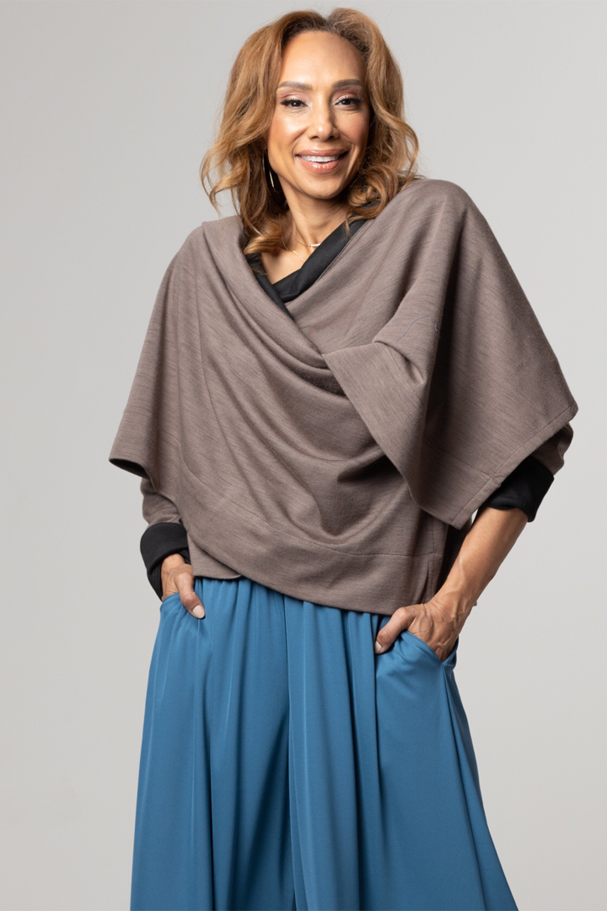 Cowl 2025 wrap sweater