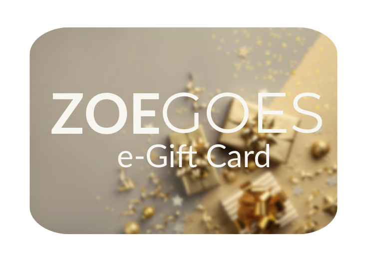 ZoeGoes Gift Card ZoeGoes a 1 Bag Travel Warrior company